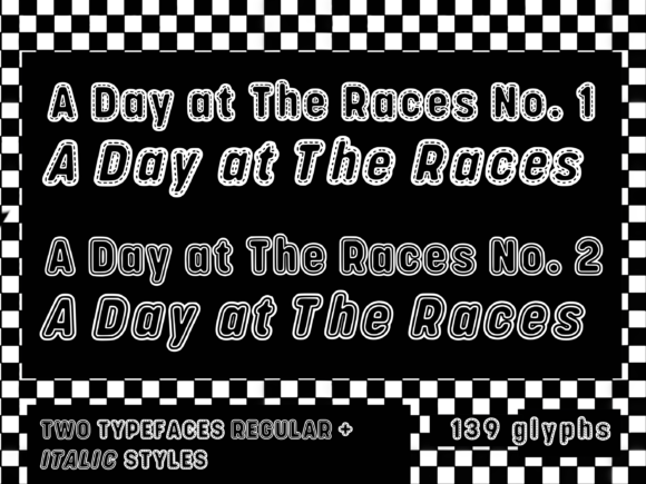 A Day at the Races: A Vintage Display Font for the Web