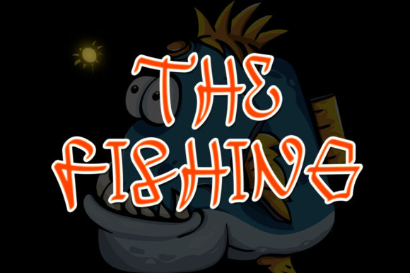 A Display Font Like The Fishing for Bold Web Headers