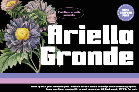 Ariella Grande: A Display Font That Commands Attention