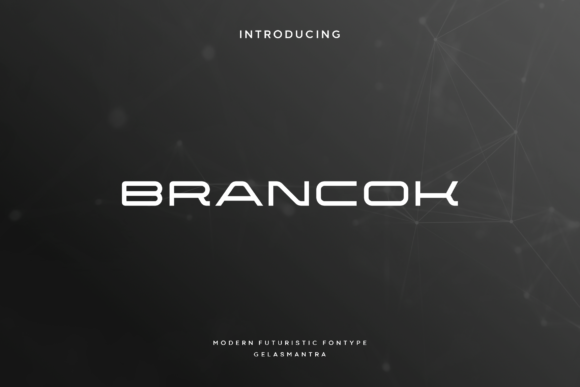 Brancok: A Modern Display Font for Digital Branding