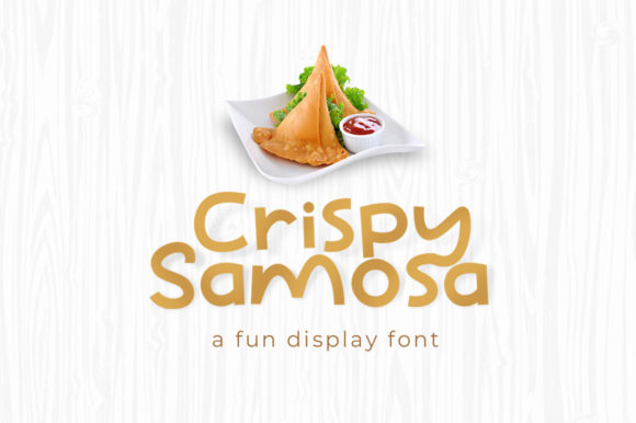 Crispy Samosa: The Display Font That Makes Small Brands Shine