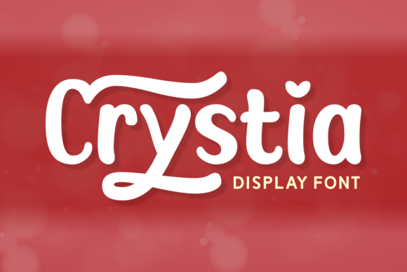 Crystia: A Display Font That Makes Small Brands Shine