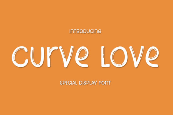 Curve Love: A Charming Display Font for Your Brand