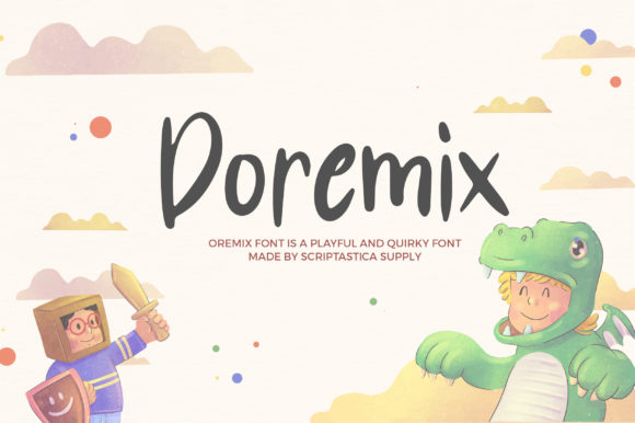 Doremix: A Display Font That Sharpens Campaign Clarity
