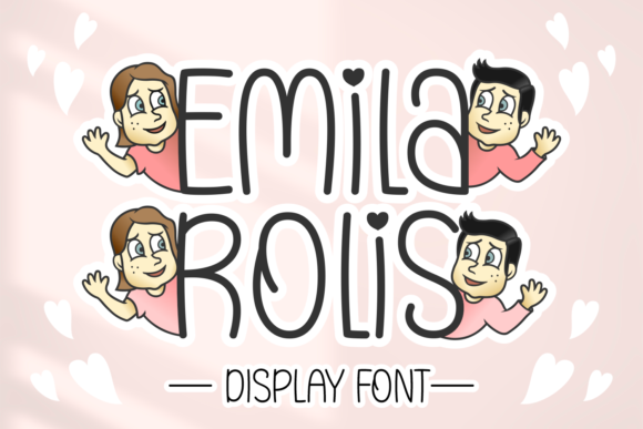 Emila Rolis: A Playful Display Font for Creative Branding