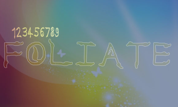 Foliate: A Bold Display Typeface for Web Designers