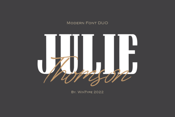 Julie Thomson: A Font That Makes Campaigns Feel Effortless
