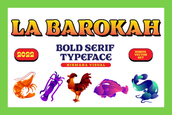 La Barokah: A Bold Display Font for Web Design