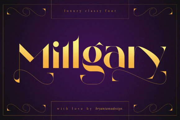 Millgary: A Display Font for Standout Marketing Visuals