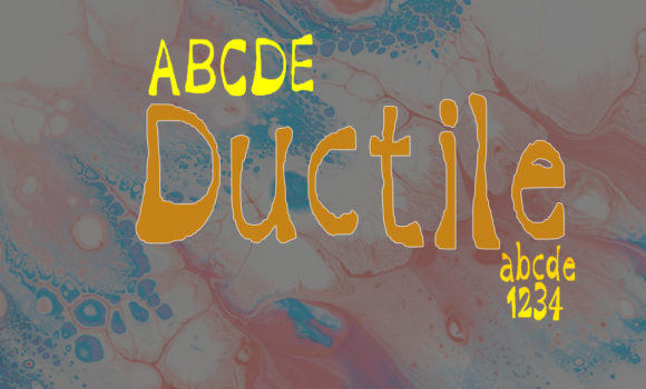 When a Display Font Like Ductile Shapes an Editorial Identity